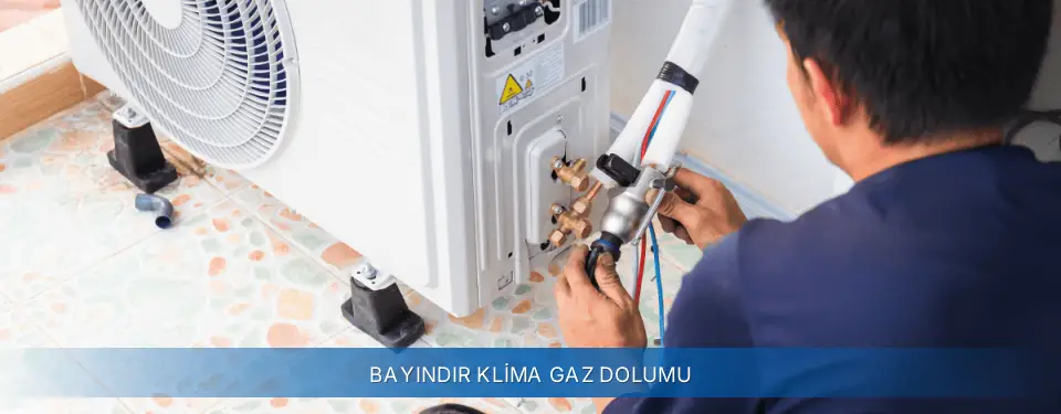 Bayındır İlçemi AUX Klima Gaz Dolumu